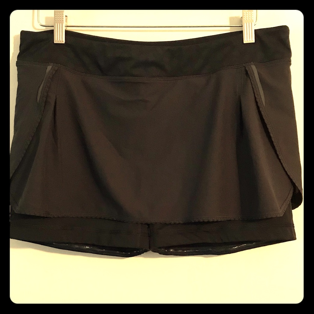 Lucy Black Athletic Skort, Sz L